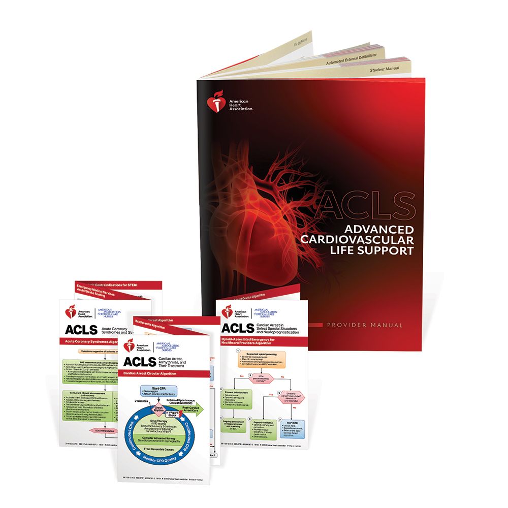 Advanced Cardiac Life Support Provider Book (2020 guidelines)