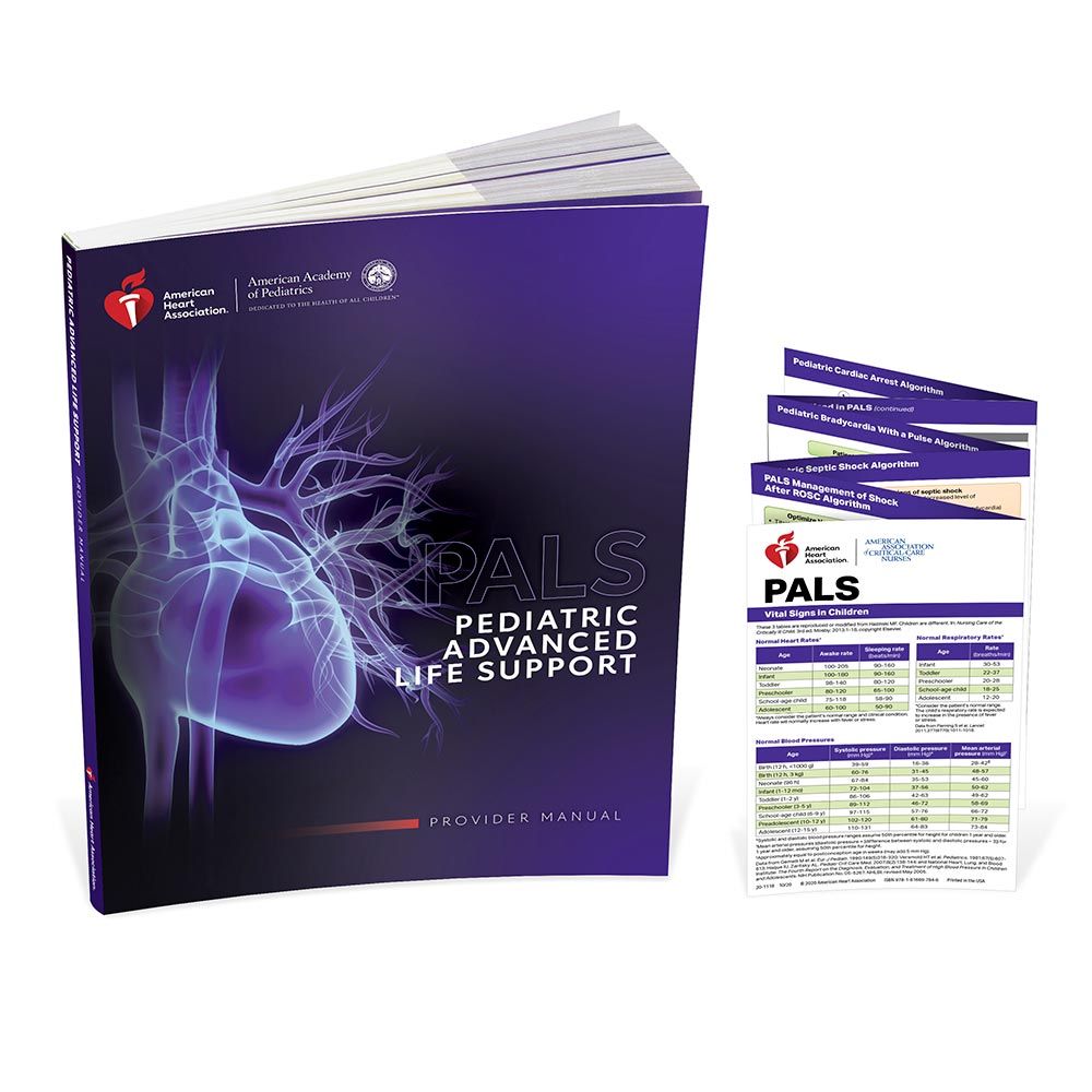 Pediatric Advanced Life Support Provider Book (2020 guidelines)