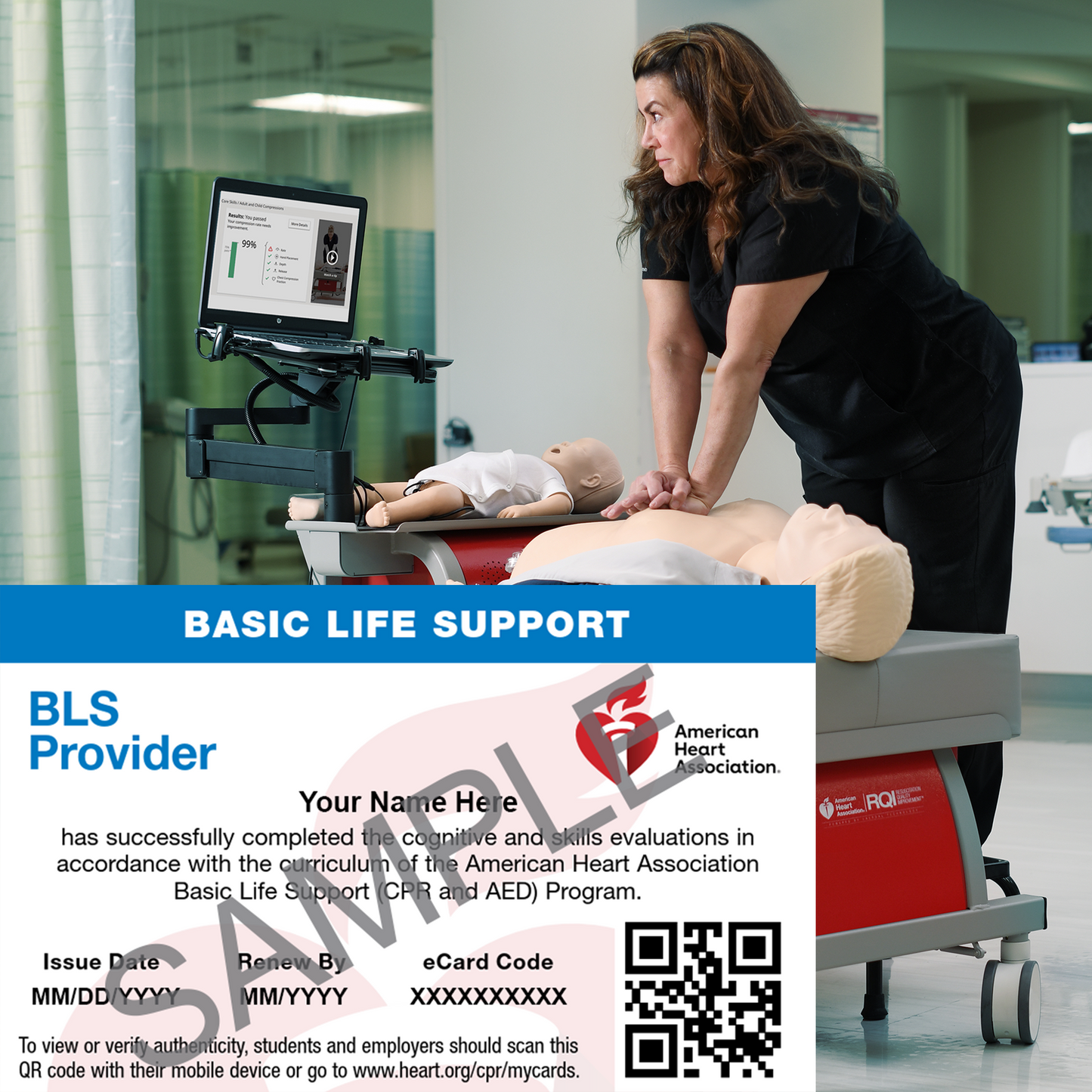 Basic Life Support (BLS) Certification - Skills Test Only