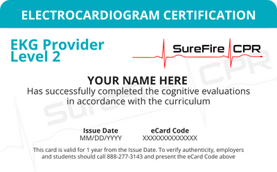 EKG Certification - Level 2