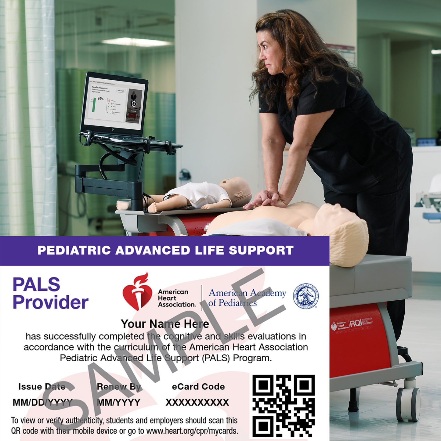 Pediatric Advanced Life Support (PALS) Certification - Skills Test Only